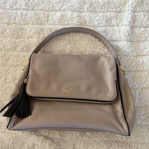 Kate Spade Taupe Leather Handbag